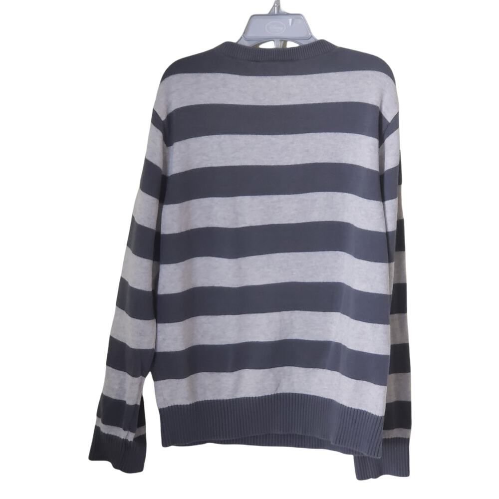 2 FOR $5 SALE Girl's Gray Striped Sweater Medium (7/8) - Picture 7 of 7